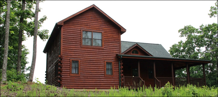 Professional Log Home Borate Application  Wayne County, Ohio